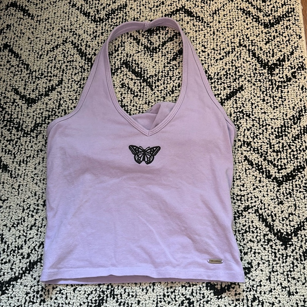Butterfly halter top